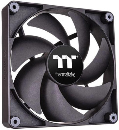 Вентилятор Thermaltake CT120 2шт, 120мм, 4-pin, 2000об/мин, 25.8 дБ, черный, Ret [cl-f147-pl12bl-a]