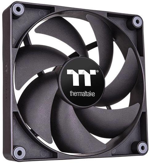 Вентилятор Thermaltake CT120 2шт, 120мм, 4-pin, 2000об/мин, 25.8 дБ, черный, Ret [cl-f147-pl12bl-a]