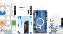 Набор Momax Protecton Bundle Set для iPhone 16 Pro Max MXAP24XLTGS состав комплекта: стекло, прозрачный чехол, защита для линз