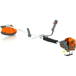 Триммер (мотокоса) бензиновый ZimAni 143R-II, 
1,47 кВт., леска/нож, 
(Husqvarna-Zenoah Engine G23; Карбюратор Walbro)