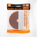 Круг алмазный гибкий шлифовальный АГШК (100 мм; Р200; с водой) BOHRER 55110020