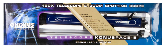 Телескоп Konus Konuspace-5 50/700 AZ
