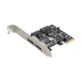 Контроллер ExeGate EXE-501 PCI-E x1 v2.0, SATA3 6Gb/s, 2 int.+2 ext., ASMedia Chipset ASM1061 EX283707RUS