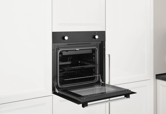 Духовой шкаф Электрический Weissgauff EOM 180 B черный