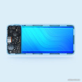 Портативное зарядное устройство Baseus P10022801313-00 Airpow Fast Charge 10000mAh 20W Galaxy Blue