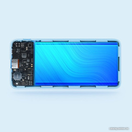 Портативное зарядное устройство Baseus P10022801313-00 Airpow Fast Charge 10000mAh 20W Galaxy Blue
