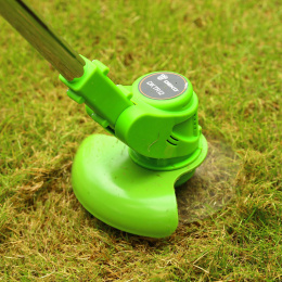 Триммер электрический DEKO DKTR12,  аккумуляторный,  12В,  2Ач,  с ЗУ [063-4238]