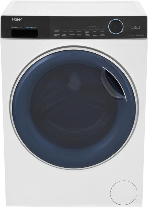 Стиральная машина Haier HWD80-BP14979 класс: B загр.фронтальная макс.:8кг с сушкой белый инвертор (CE0JGS01PRU)