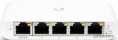 Настраиваемый коммутатор Ubiquiti UniFi Switch Flex Mini настраиваемый (smart), настольный, матрица 5 Гбит/с, 7.44 Mpps, 5xGbit, PoE
