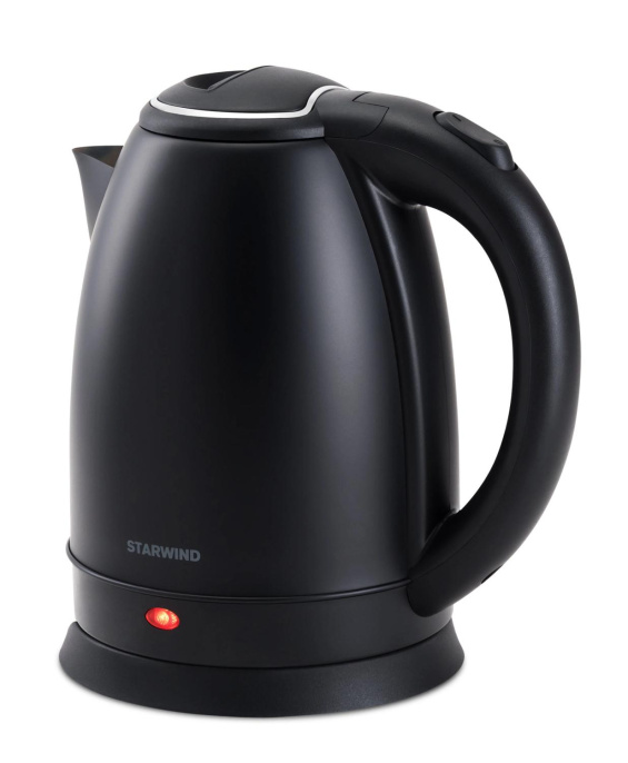 Чайник электрический StarWind SKS2051, 1.8л, металл/пластик