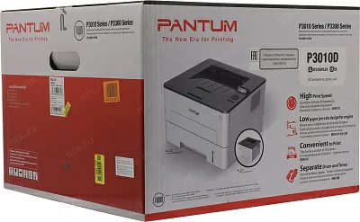 Принтер Pantum P3010D (A4 30 стр/мин 128Mb USB2.0 двусторонняя печать)