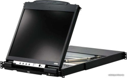 KVM консоль ATEN 19" Dual Rail LCD Console PS/2-USB, VGA CL5800N-ATA-RG