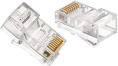 Коннектор PREMIER 6-008 кат.5E RJ45 прозрачный