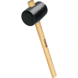 Чёрная резиновая киянка STAYER 680 г 20505-75