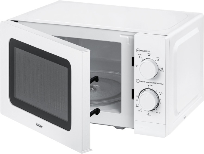 Микроволновая Печь BBK 20MWS-786M/W W 20л. 700Вт белый