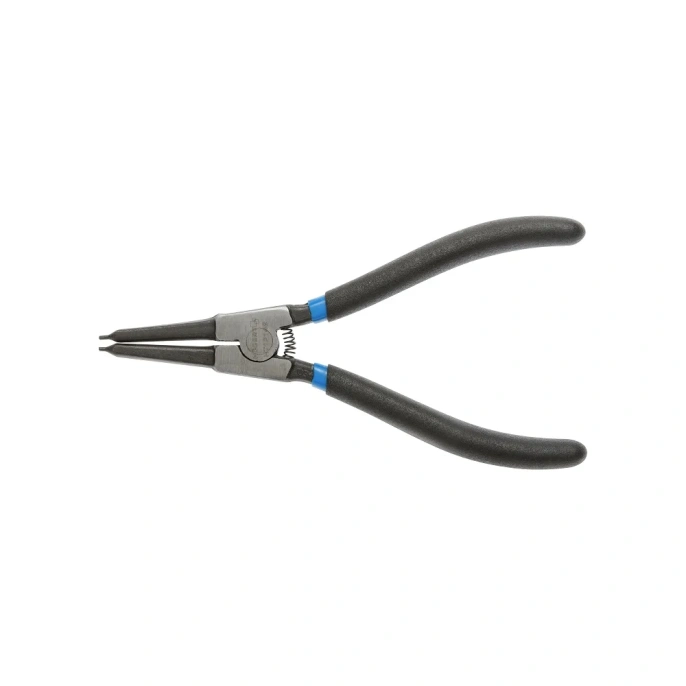 Съемник для наружных стопорных колец HOEGERT TECHNIK прямые трубки, длина 180 мм, CrV HT1P142