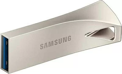 Флеш Диск Samsung 64Gb Bar Plus MUF-64BE3 USB3.1 серебристый