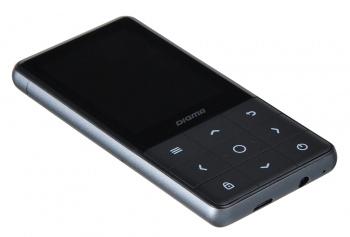 MP3 плеер Digma Y4 BT flash,  16ГБ,  черный