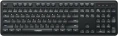 Беспроводная клавиатура UGREEN K331 55654 Wireless Keyboard 2.4GHz RU. Цвет: черный 55654_