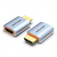Переходник аудио-видео VENTION AIVH0, HDMI m - HDMI f , серебристый