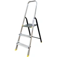 Комбинированная усиленная стремянка Алюмет 3 ступени Серия  АМS7803