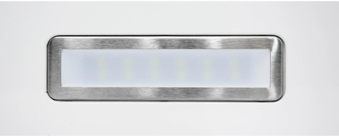 Встраиваемая вытяжка LEX Hide G 600, управление кнопочное, белый [chat000128]