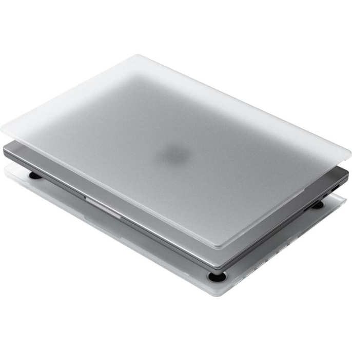 Чехол для ноутбука 14" Satechi Eco Hardshell прозрачный пластик ST-MBP14CL