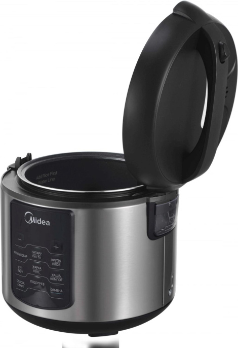 Мультиварка Midea MPC-6034,  400Вт,   серебристый