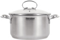 Кастрюля Rondell Zart RDS-1226 3.1л. d 20см с крышкой стальной