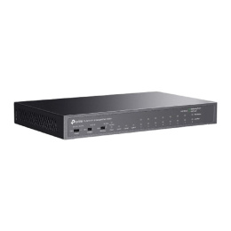 TP-Link TL-SL1311P Настольный коммутатор с 8 портами 10/100 Мбит/с, 2 гигабитными портами и портом SFP