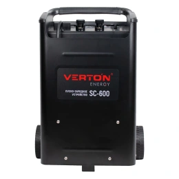 Пуско-зарядное устройство VERTON Energy SC-600, 230/50В/Гц,12/24В,емк20-1000Ач,ток зар/зап90А/600А 01.12780.17931