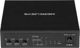 Коммутатор Mercusys MS106P L2 6x100Мбит/с 4PoE+ 67W неуправляемый