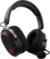 Наушники с микрофоном GMNG GG-HS405W черный/черный мониторные BT/Radio/3.5mm оголовье 1899873