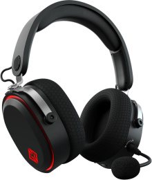 Наушники с микрофоном GMNG GG-HS405W черный/черный мониторные BT/Radio/3.5mm оголовье 1899873