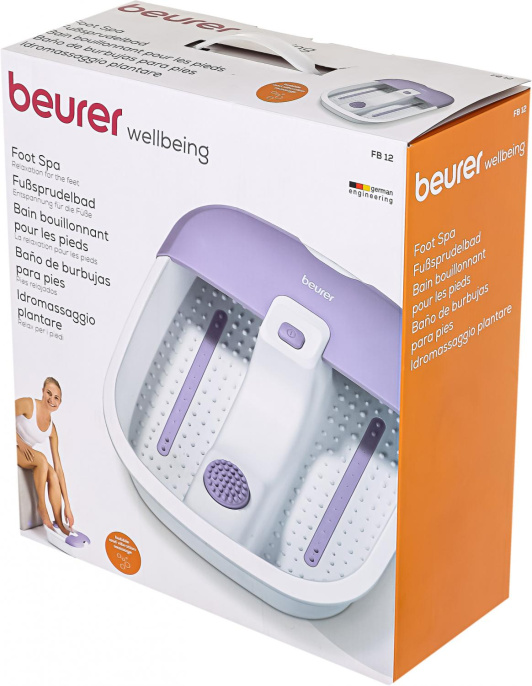 Гидромассажная ванночка для ног Beurer FB12 60Вт белый 632.05