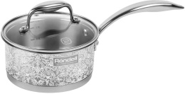 Ковш Rondell Ajour RDS-1052, 1.5л, с крышкой, стальной