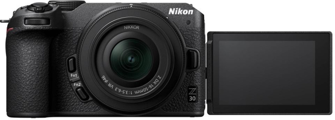Зеркальный Фотоаппарат Nikon Z 30 Kit черный NIKKOR Z DX 16-50mm f/3.5-6.3 VR 3" 4K SDXC Li-ion