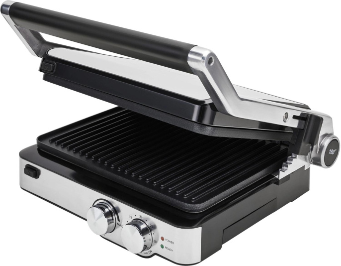 Электрогриль POLARIS PGP 2402,  серебристый