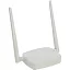 TENDA N301 Wi-Fi маршрутизатор стандарта N300, 2 внешние антенны 5dBi, 1-port 10/100Mbps WAN, 3-ports 10/100Mbps LAN