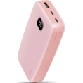 Внешний аккумулятор TTEC ChargeUp Pro LCD 10.000mAh PD 20W Powerbank - Pink 2BB209TP