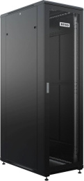 Шкаф серверный NTSS Премиум NTSS-R42U80100PD/PDD-BL напольный 42U 800x1000мм пер.дв.перфор. металл 900кг серый 910мм 160кг 1987мм IP20 сталь