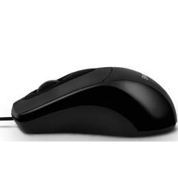 Мышь SVEN RX-110 USB чёрная 2+1кл. 1000DPI, цвет. картон, каб. 1,5м SV-016692