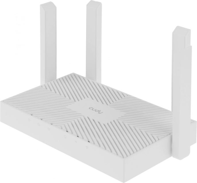 Маршрутизатор CUDY WR1300E AC1200 Gigabit Wi-Fi Router Dual Band, Chipset MediaTek, 3 × 10/100/1000Mbps RJ45 Ports, 4 x 5dBi fixed antennas,  WiFi router/AP/ Repeater/WISP Mode, 802.11ac/a/b/g/n, 867Mbps at 5GHz + 300Mbps at 2.4GHz, DDNS, WiFi Schedule, I