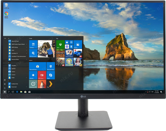 23.8" Монитор LG 24MS500-B,  1920x1080,  IPS,  100Гц,  2хHDMI,  черный [24ms500-b.aruz]