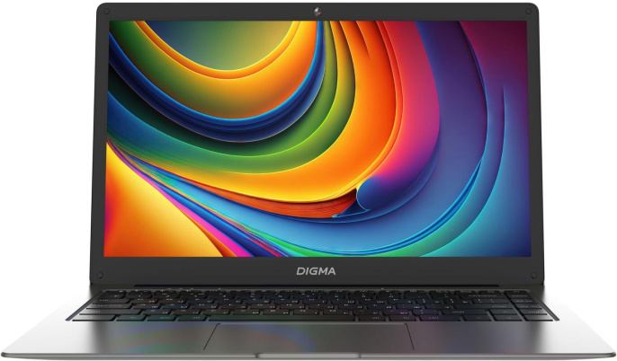 Ноутбук Digma EVE P4850 Pentium N5030 8Gb SSD256Gb Intel UHD Graphics 605 14" IPS FHD (1920x1080) Windows 11 Pro dk.grey WiFi BT Cam 4800mAh (DN14N5-8CXW01)
