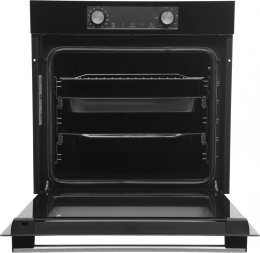 Духовой шкаф электрический Gorenje BOSX6737E09BG,  77л,  дверца с 2 стеклами,  черный