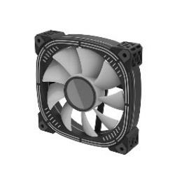 Вентилятор в корпус ALSEYE Luna-120-B-P Fan frame color: Black Fan size: 120*120*25mm Fan speed: 650~1800RPM±10% Rated voltage: 12VDC Rated current: 0.25A Fan air flow: 47.2CFM±10% Fan air pressure: 1.60mmH20±10% Fan noise: 6~30dBA Fan bearing: Hy AS.04.