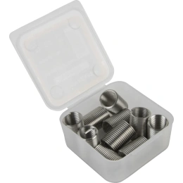 Резьбовые вставки WIEDERKRAFT M10x1,25, 2,5d, 10 предметов WDK-IN10122