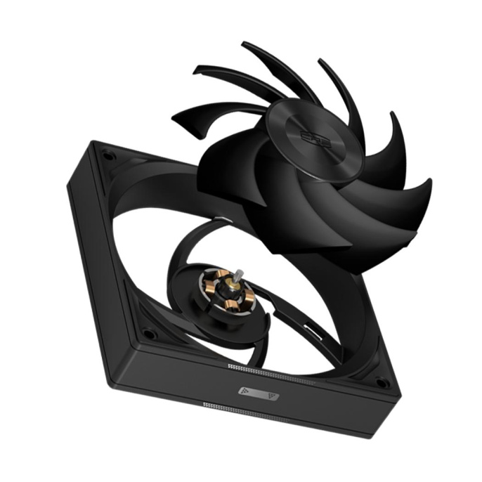 Кулер для корпуса Case Cooler PCCooler F5R120 120x120x25mm, 4-pin PWM, 86.73CFM, 32dBA, 2200RPM, Black F5R120 BK