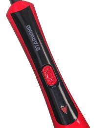 Щипцы для завивки StarWind SHE6610,  розовый и черный